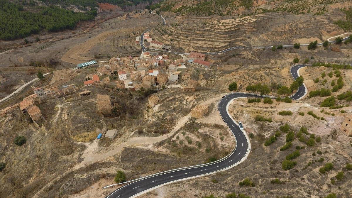 Carreteras en el Rincón de Ademuz