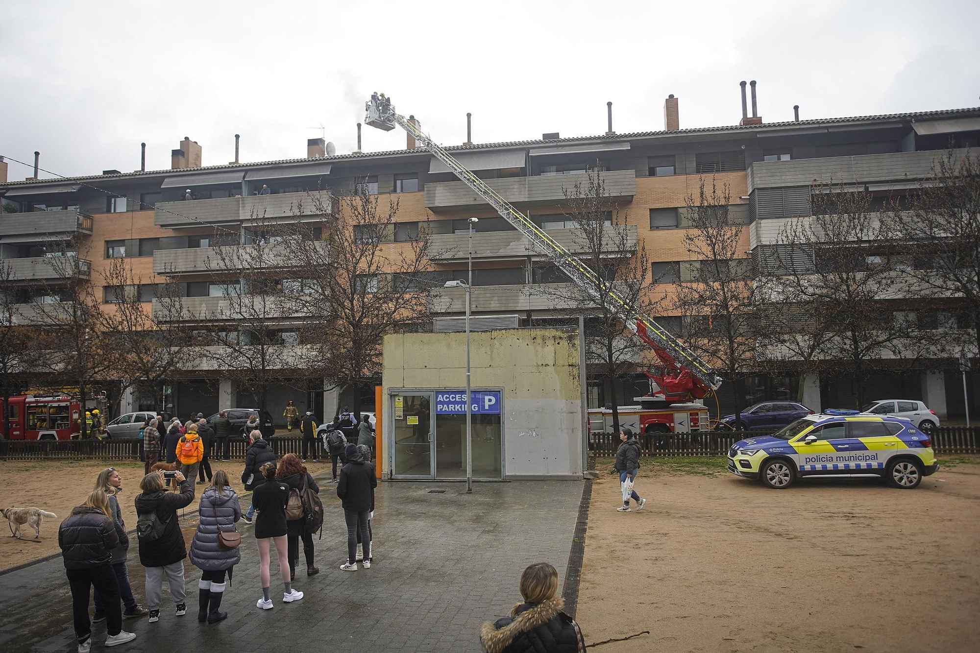 Incendi en un restaurant de Girona