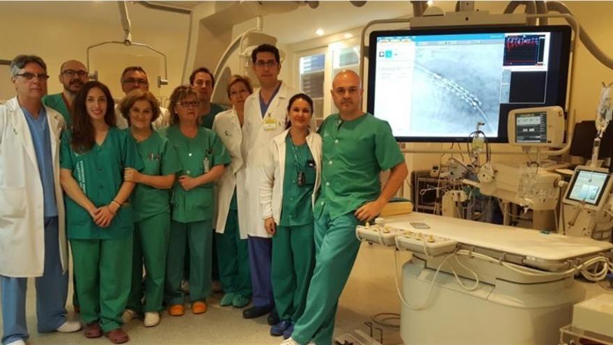 El complejo hospitalario de Cáceres incorpora alta tecnología en cardiología