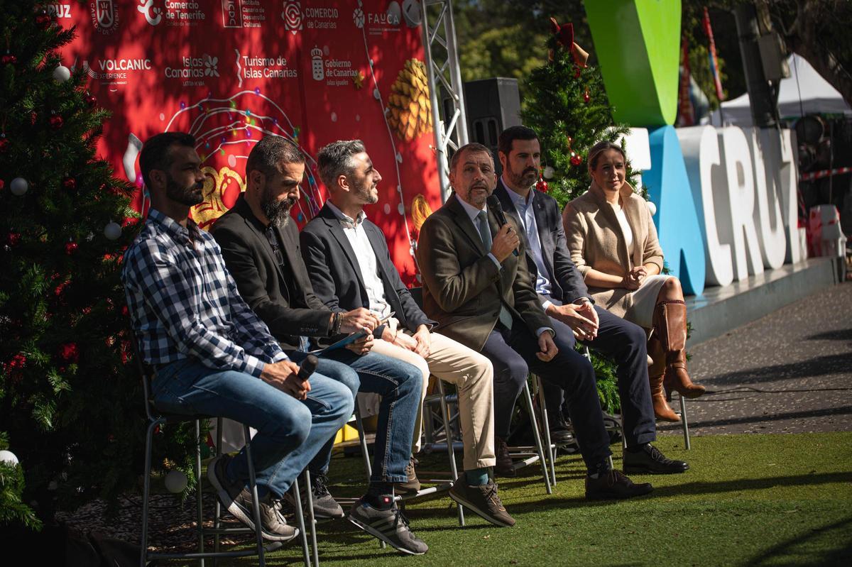 Presentación del marcadillo navideño de Santa Cruz.