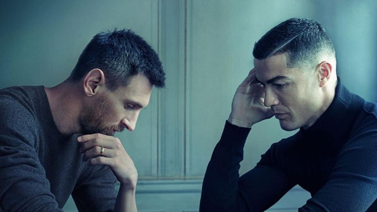 Messi y CR, en el anuncio de Louis Vuitton