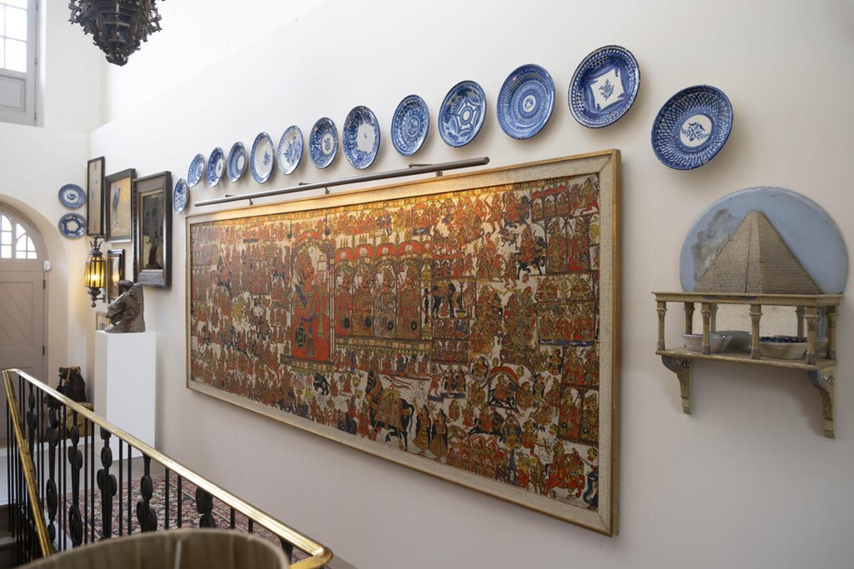 Interior de la casa de Peruyes, en Cangas de Onís