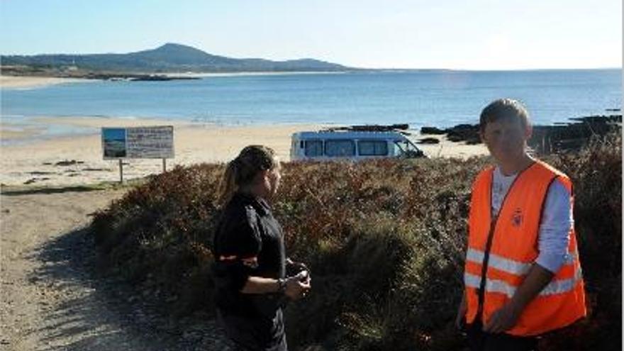 El herido fue rescatado por un helicóptero de salvamento.