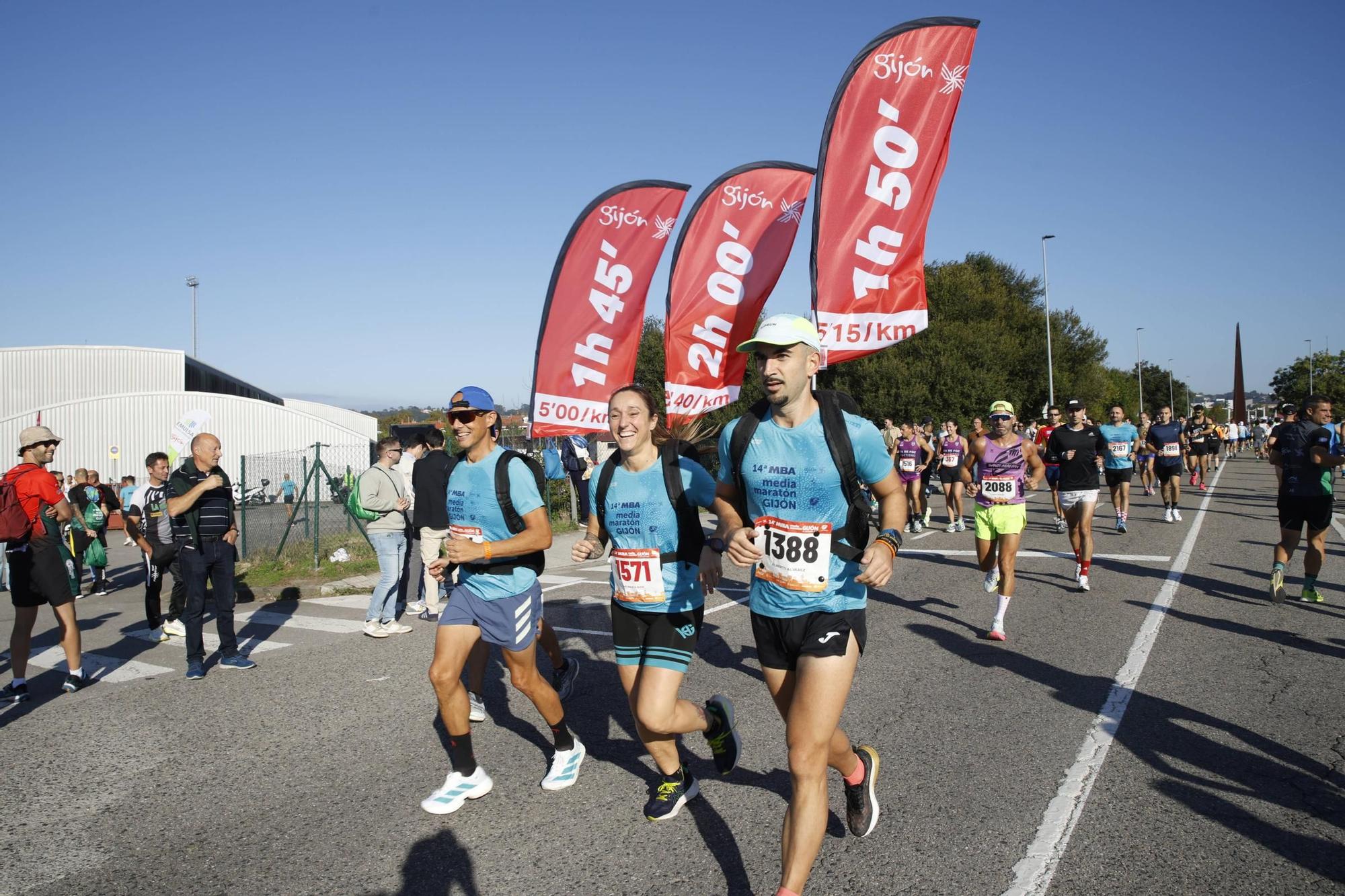 XIV Media Maratón de Gijón, en imágenes