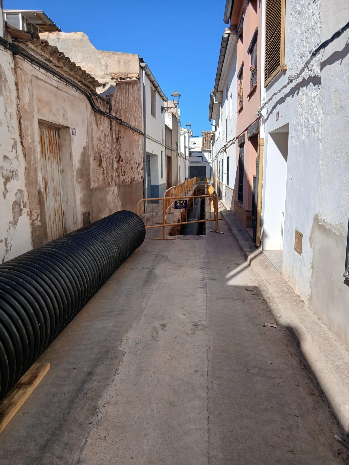 Actuaciones en la red de saneamiento.