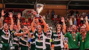 Jepi Selva levantó el título de campeones de la Lliga Catalana de Hockey