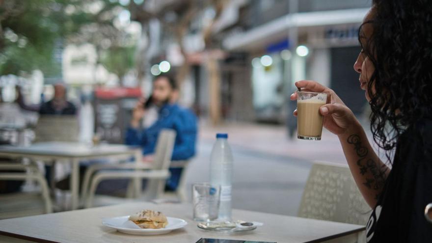 Terrazas en Santa Cruz de Tenerife.