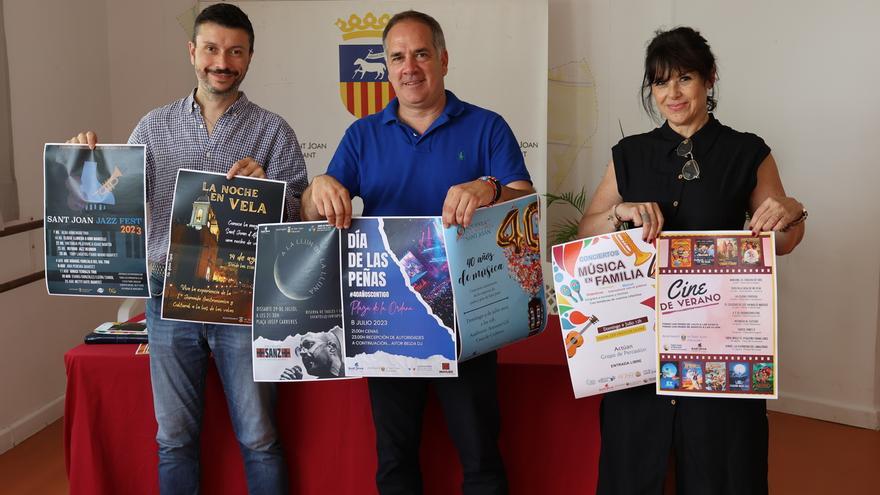 Sant Joan programa &quot;La Noche en Vela&quot; que encenderá el 14 de agosto 20.000 luces en todo el municipio