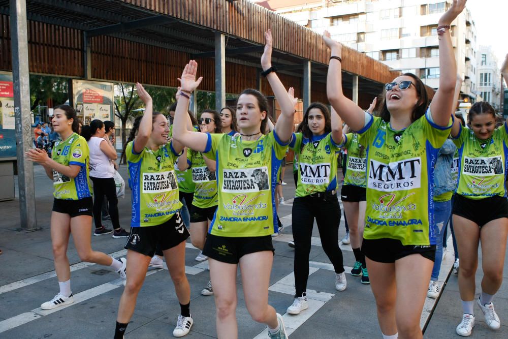 Zamora celebra el ascenso del MMT Seguros