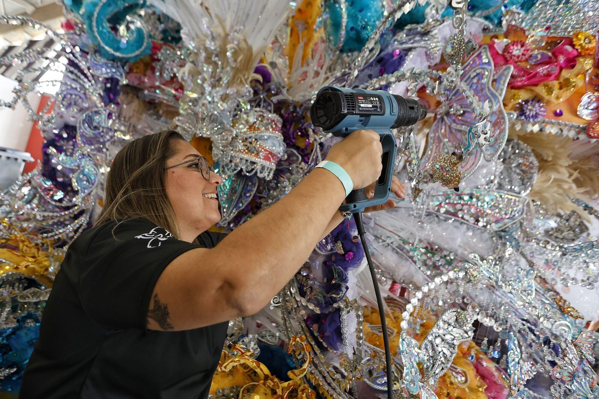 Backstage de la Gala de la Reina de Santa Cruz de Tenerife