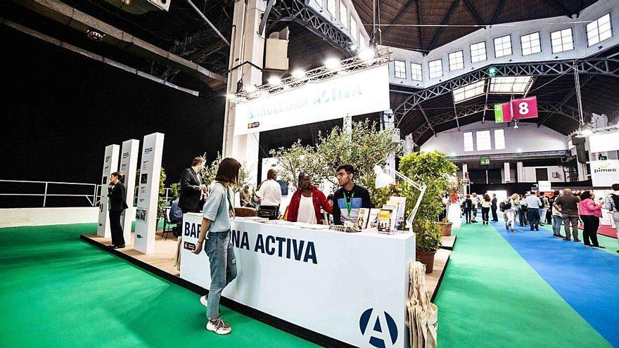 Estand de Barcelona Activa, l&#039;any passat.