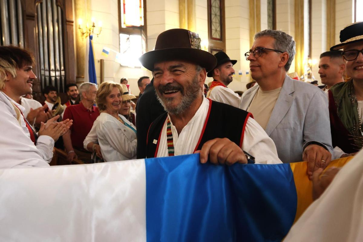 Romería canaria en Madrid