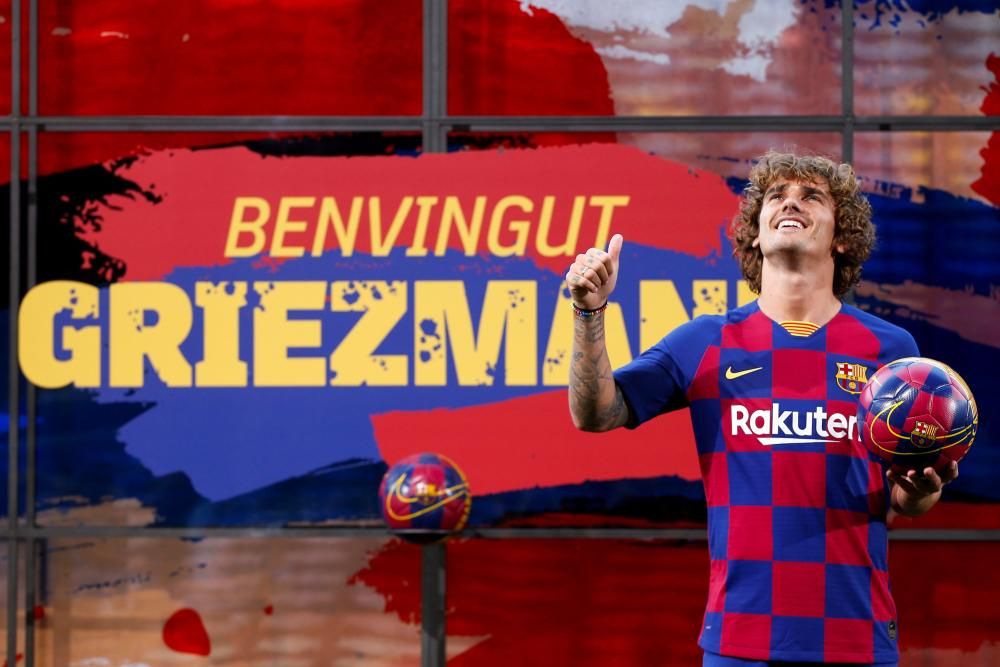 Presentació Antoine Griezmann al FC Barcelona