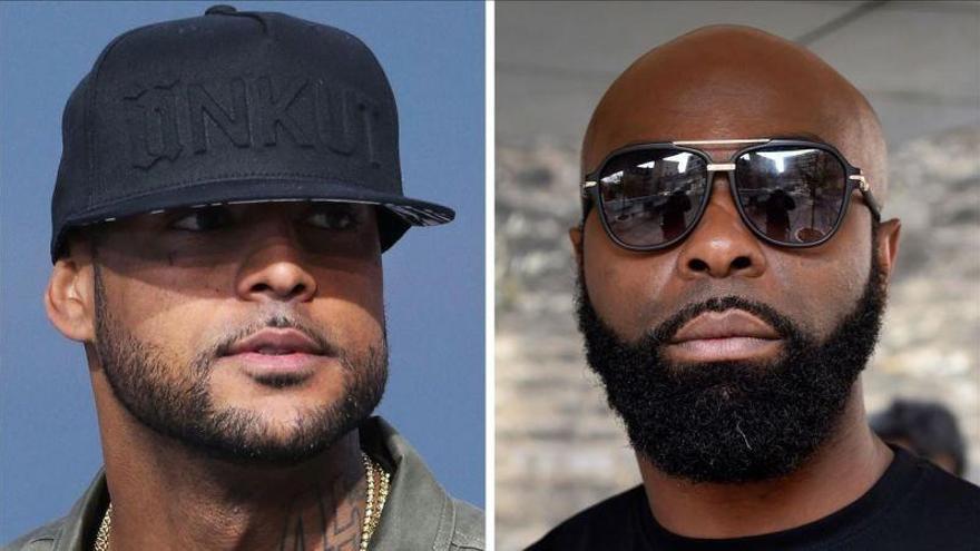 Condenados a 18 meses los raperos Booba y Kaaris por su brutal pelea en Orly