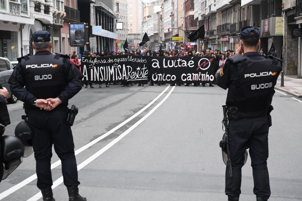 Manifestación de apoyo a la Insumisa