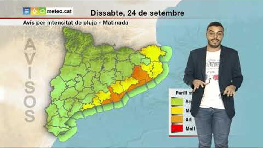 Dissabte inestable a les comarques gironines