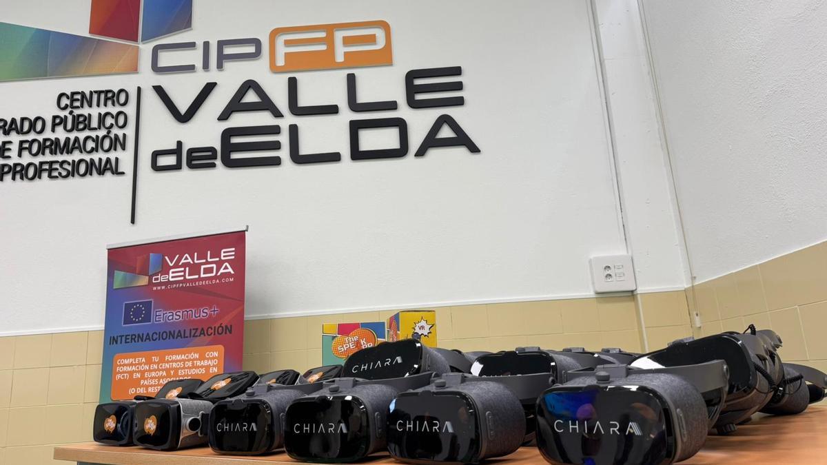 Las gafas de realidad virtual que se van a emplear para el proyecto.