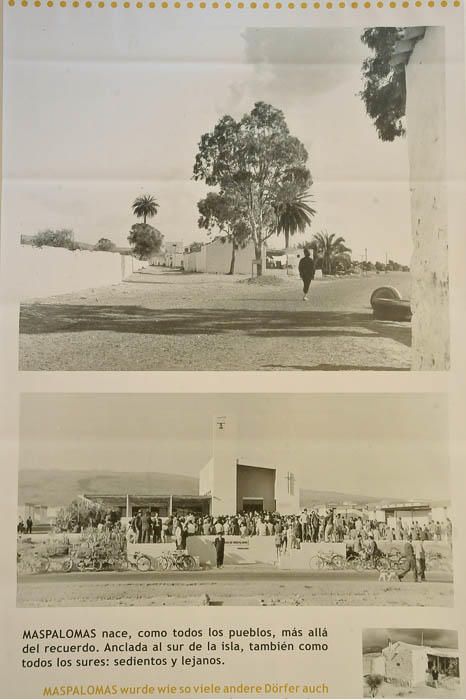 Exposición de Pedro Franco sobre Maspalomas