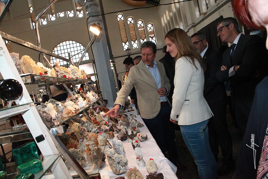 Inauguración de la Feria de Minerales