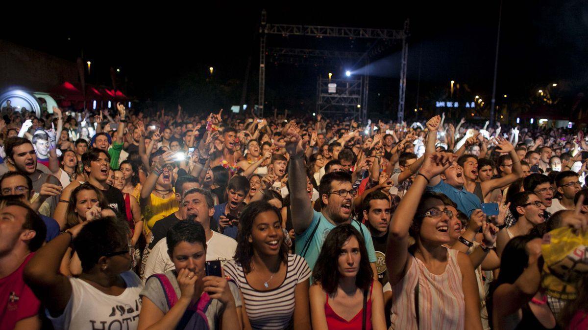 Un concierto de fiestas de Elche en imagen de archivo