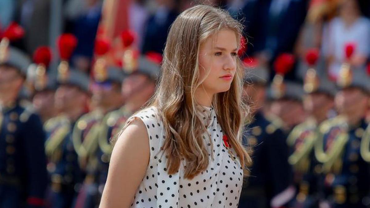 La princesa Leonor en la Academia Militar de Zaragoza