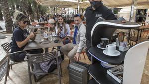 El restaurante La Terraza del Gourmet en Alicante ha adquirido uno de estos robots