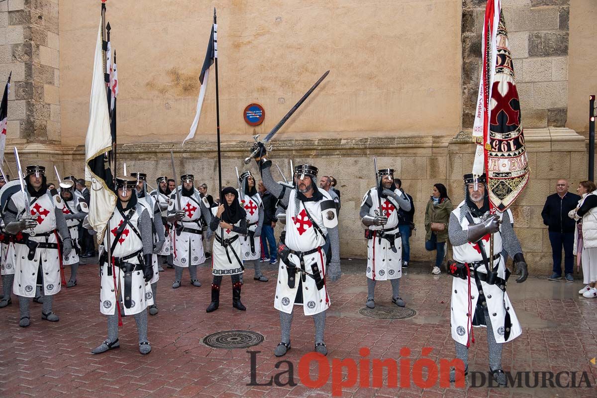 Desfile de Moros y cristianos y parlamento en las Fiestas de Caravaca