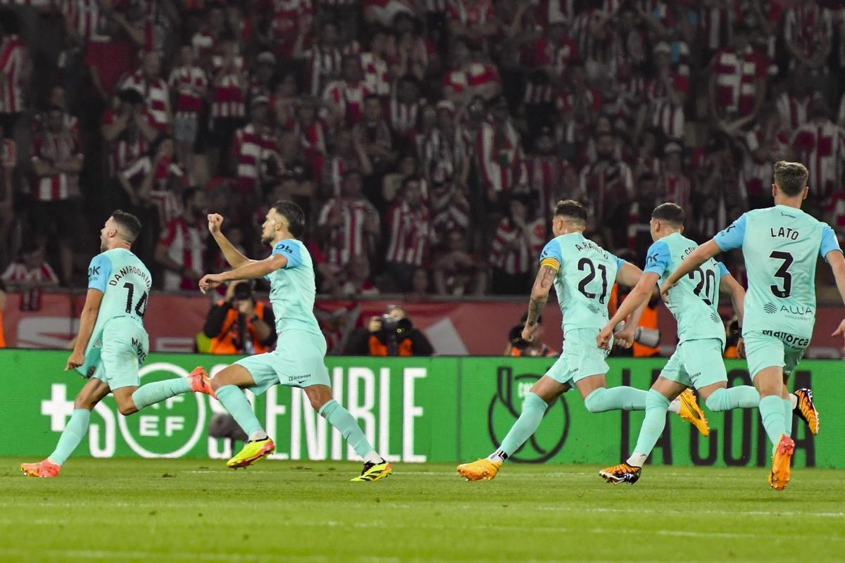 El Athletic - Mallorca de la final de la Copa de Rey, en imágenes