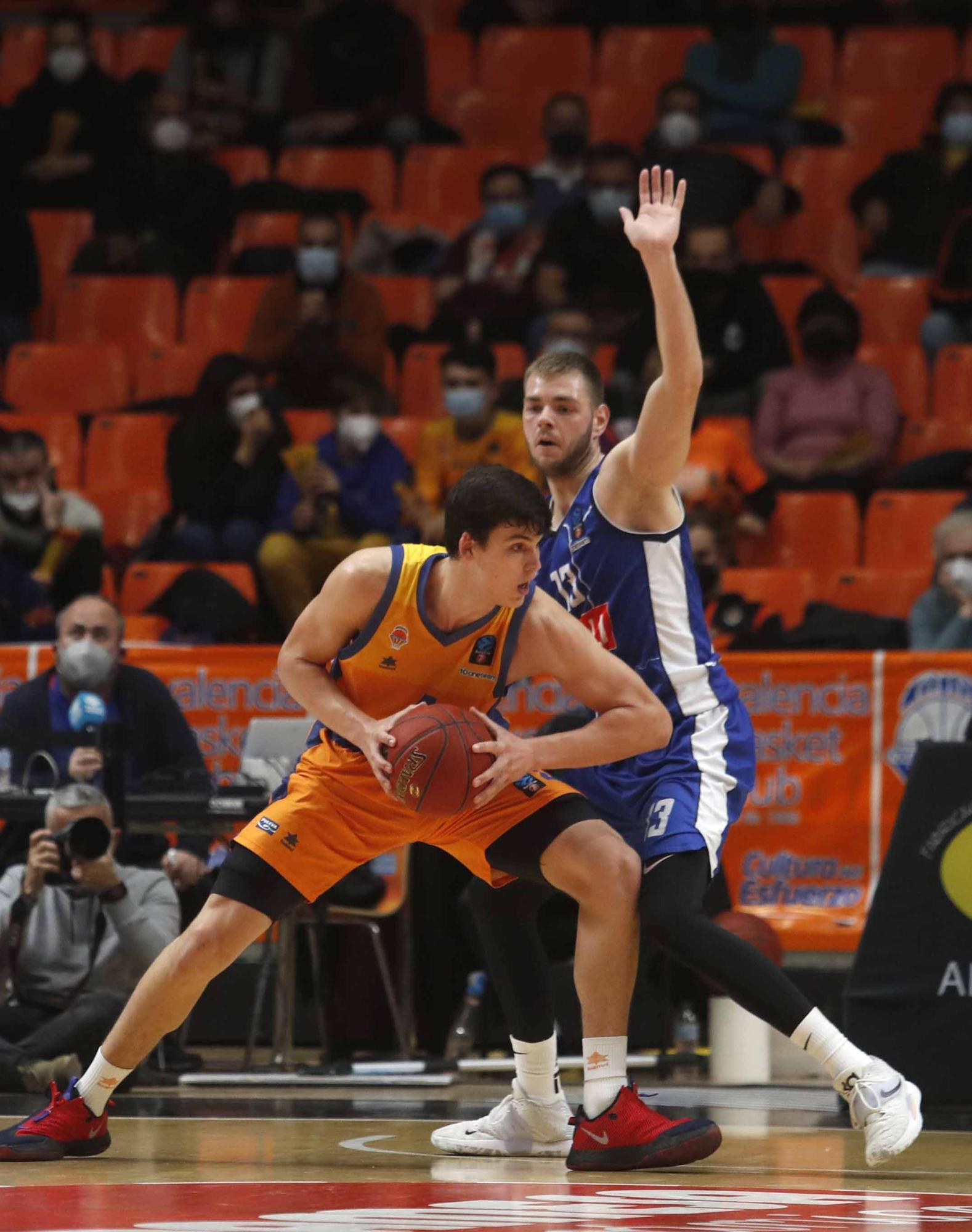 La  victoria de Valencia Basket ante el Buducnost