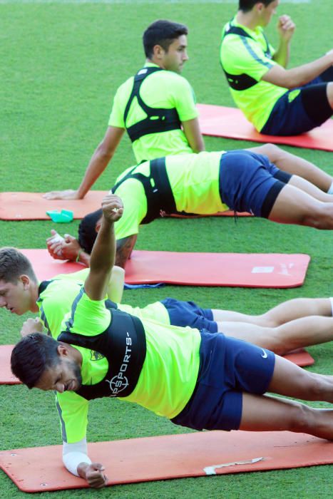 El conjunto de Míchel ya prepara el partido de la tercera jornada ante la UD Las Palmas