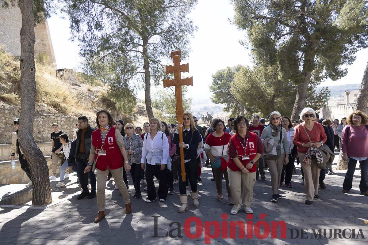 La vicaría de Cartagena, la UCAM, junto a asociaciones y peregrinos de toda España se ponen a los pies de la Vera Cruz