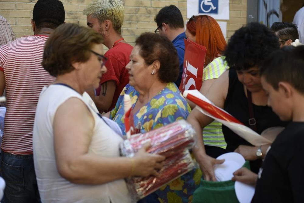 Mitin de Pedro Sánchez en Murcia