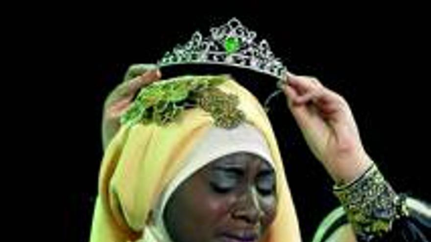 Una joven de Nigeria, elegida Miss Musulmana