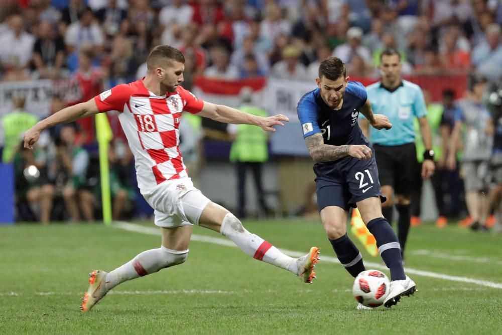 La final del Mundial entre Francia y Croacia