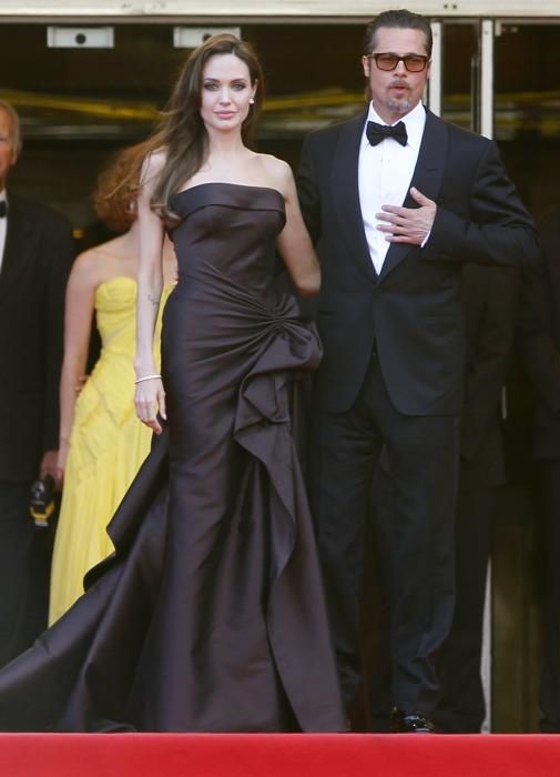Angelina Jolie, en la alfombra roja de Cannes 2011