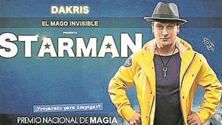 Llega Dakris, el mago invisible Talleres sobre las emociones Noche de música en Mastropiero