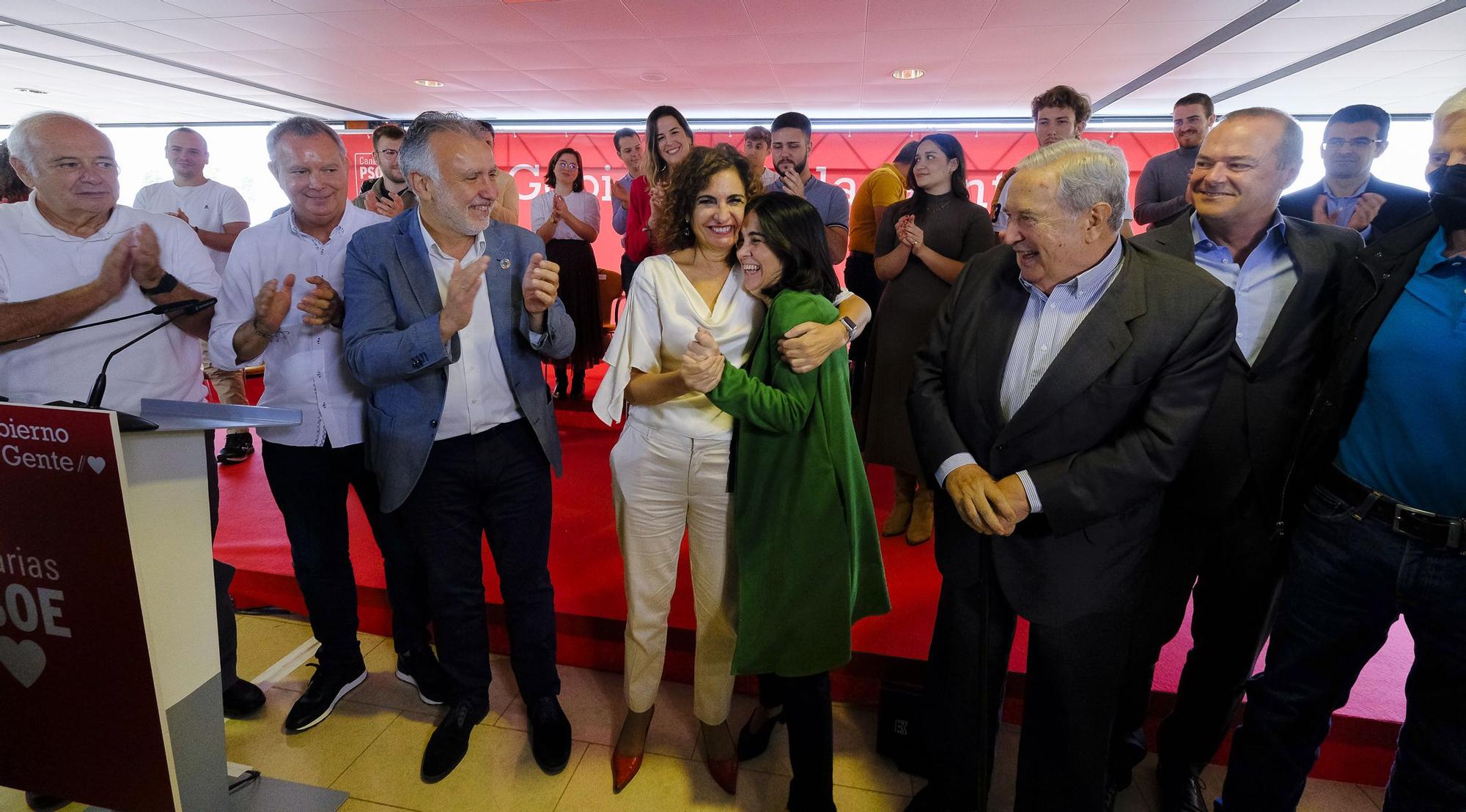 Carolina Darias presenta su candidatura a la alcaldía de la capital grancanaria