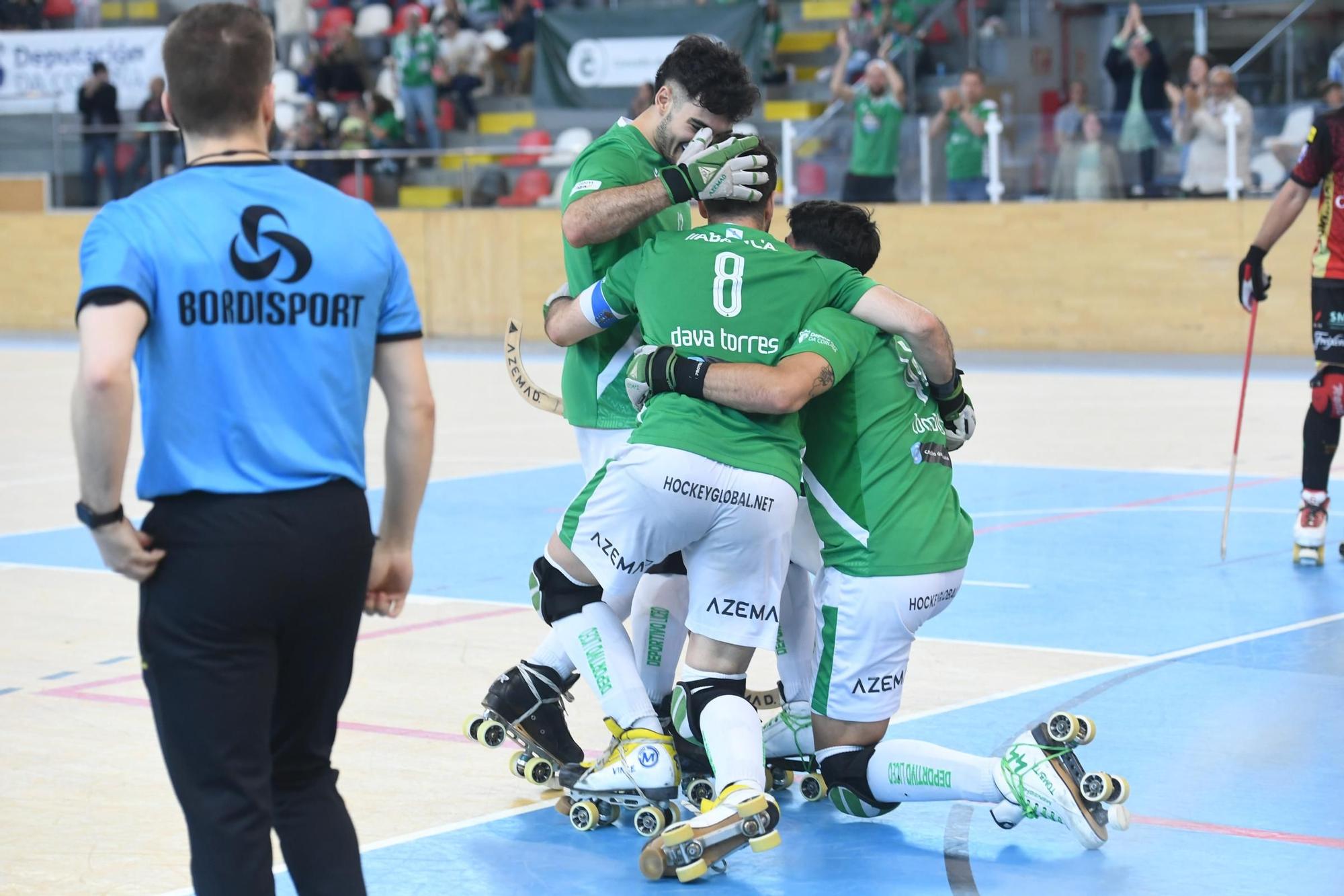 El Liceo gana y fuerza un quinto partido en las semifinales del play off por el título de la OK Liga