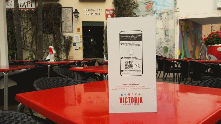 Código QR para acceder a la carta virtual