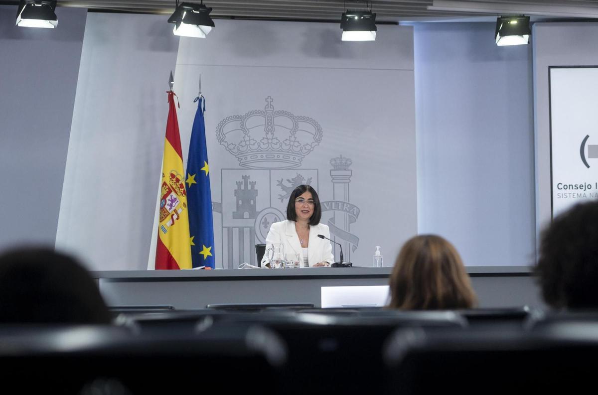 Carolina Darias comparece tras el Consejo Interterritorial del Sistema Nacional de Salud