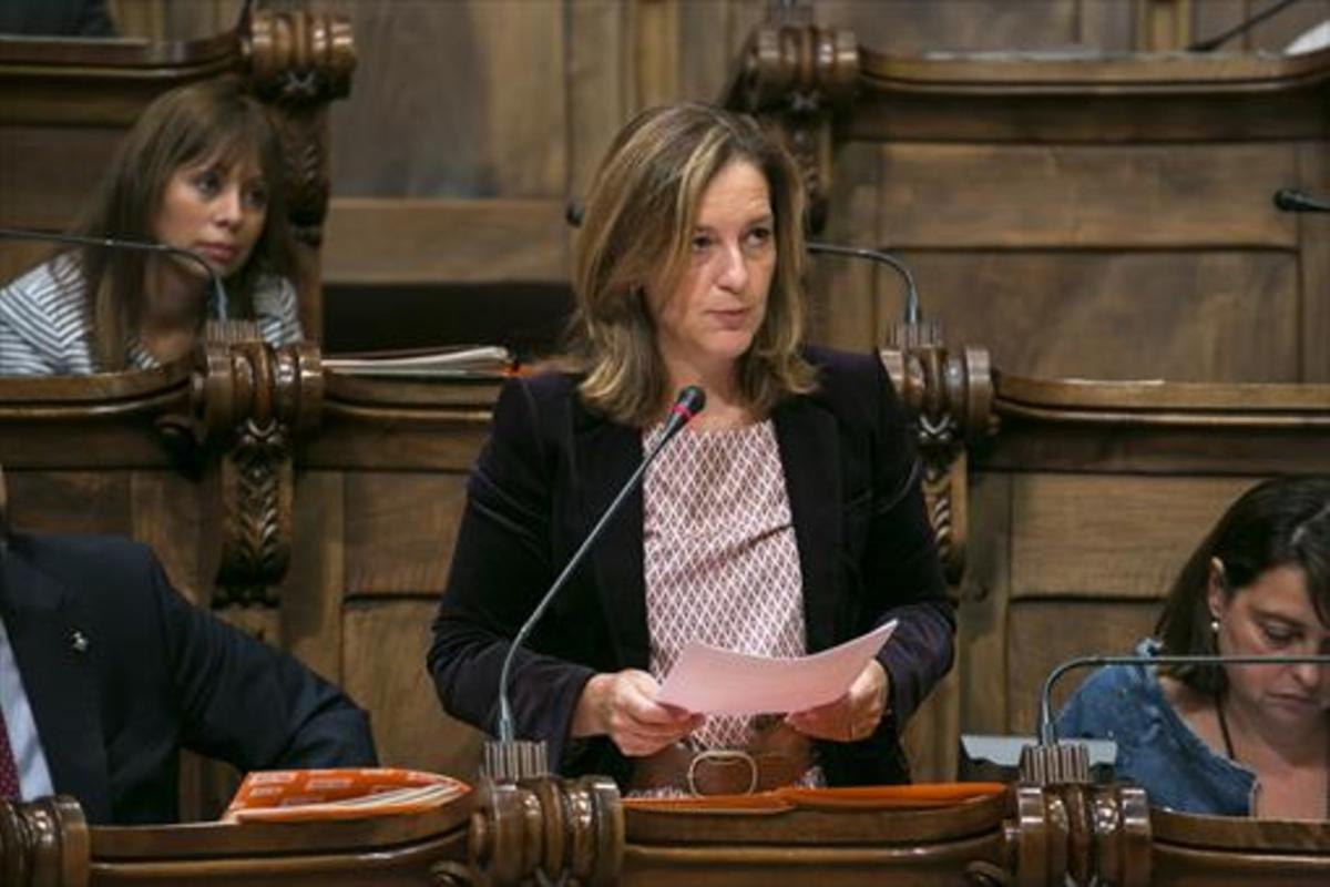 Carina Mejías, concejala de Ciutadans en Barcelona y Oriol Pujol, exdirigente y exdiputado de CDC.