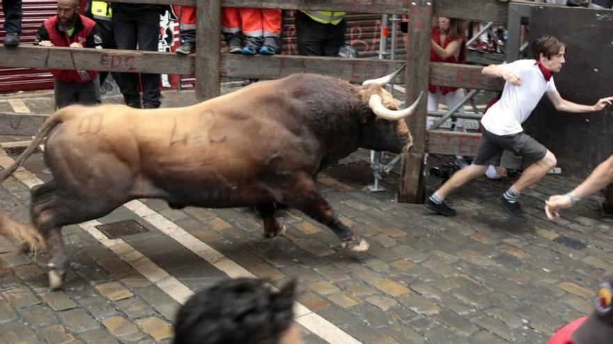 El encierro más rápido y limpio en lo que va de Sanfermines