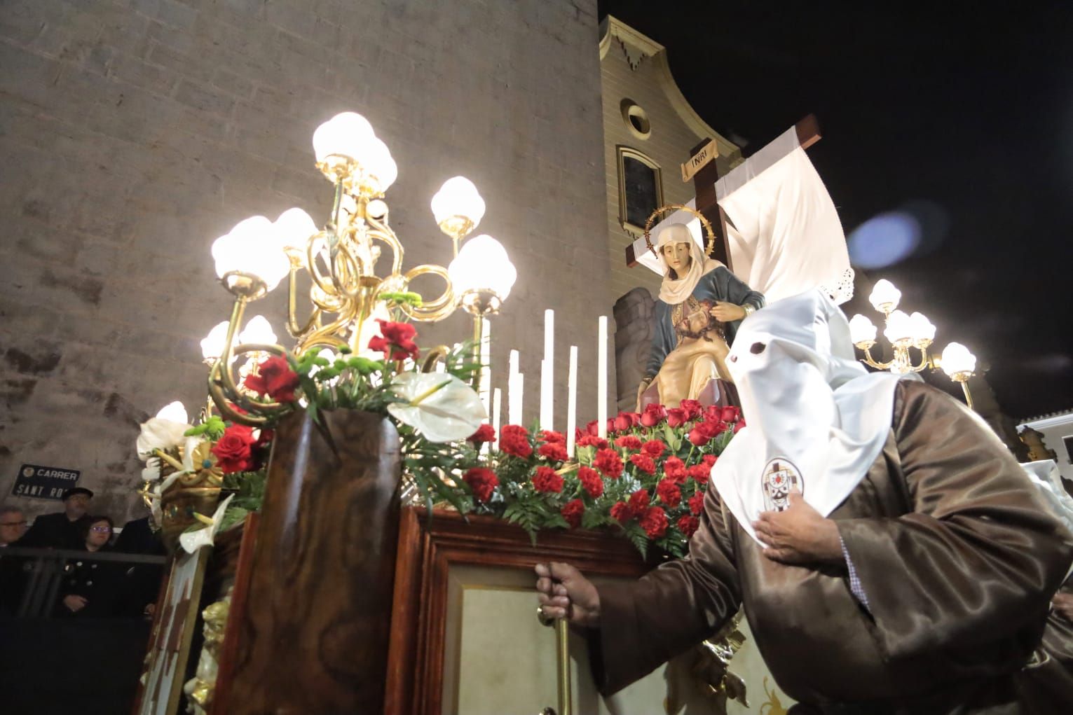 Las imágenes de la procesión del Miércoles Santo en Vila-real