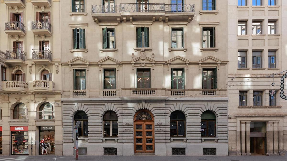 Así luce el emblemático Casal del Metge tras su gran rehabilitación