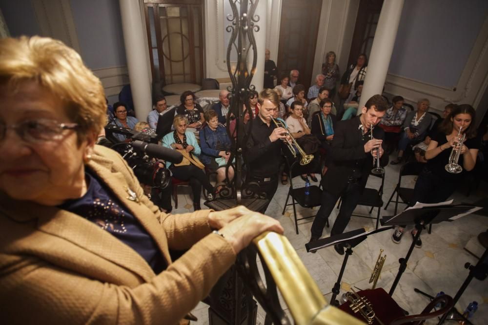 Actuación de la Joven Orquesta de la Unión Europea en Avilés