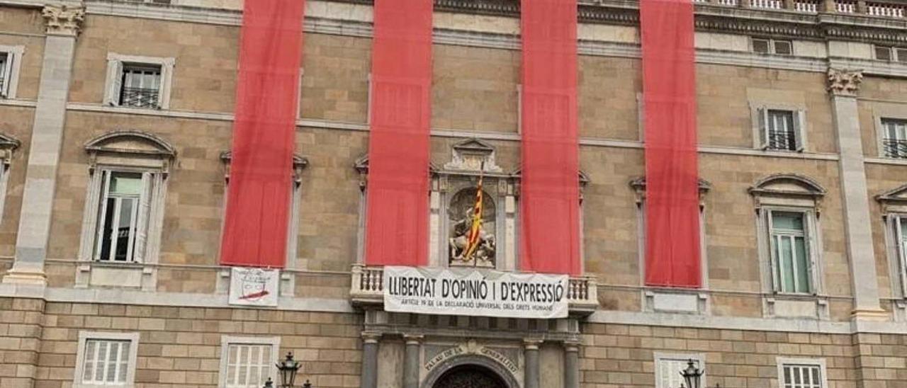 El Palau de la Generalitat.