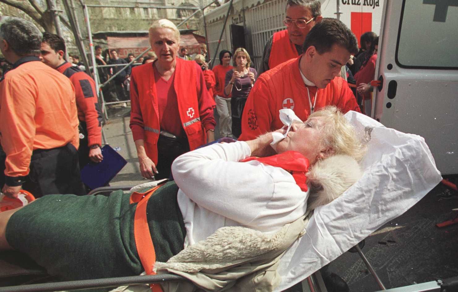 El accidente de la mascletà en el año 2000 dejó medio centenar de heridos