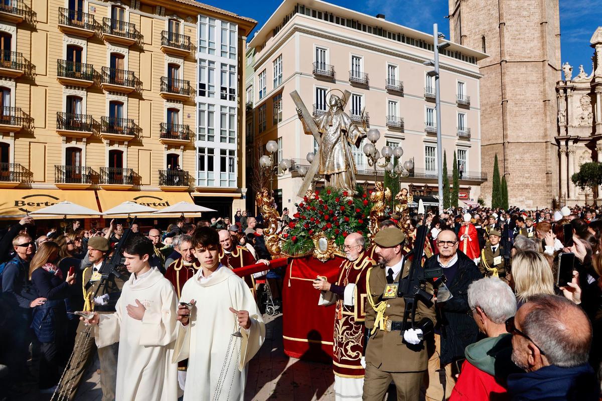 San Vicente Mártir 2026: Misa y procesión de la festividad en València