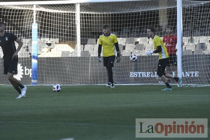 Entreno del FC Cartagena