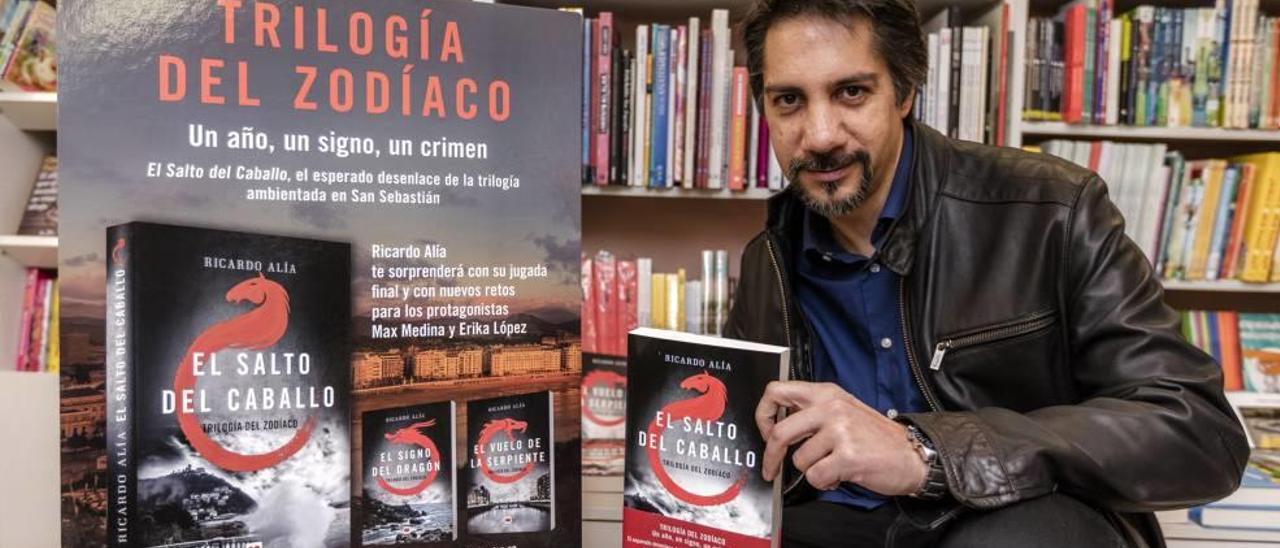 Ricardo Alía, ayer en Born de Llibres, en Palma.